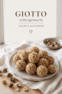 Vegane Haselnuss-Pralinen wie Giotto, ohne Industriezucker