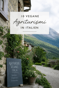 Pinterest-Pin: die schönsten veganen Agriturismi in Italien