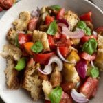 Panzanella - Brotsalat leckerer Brotsalat italienisch und vegan