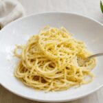 Pasta vegan und glutenfrei mit Zitrone