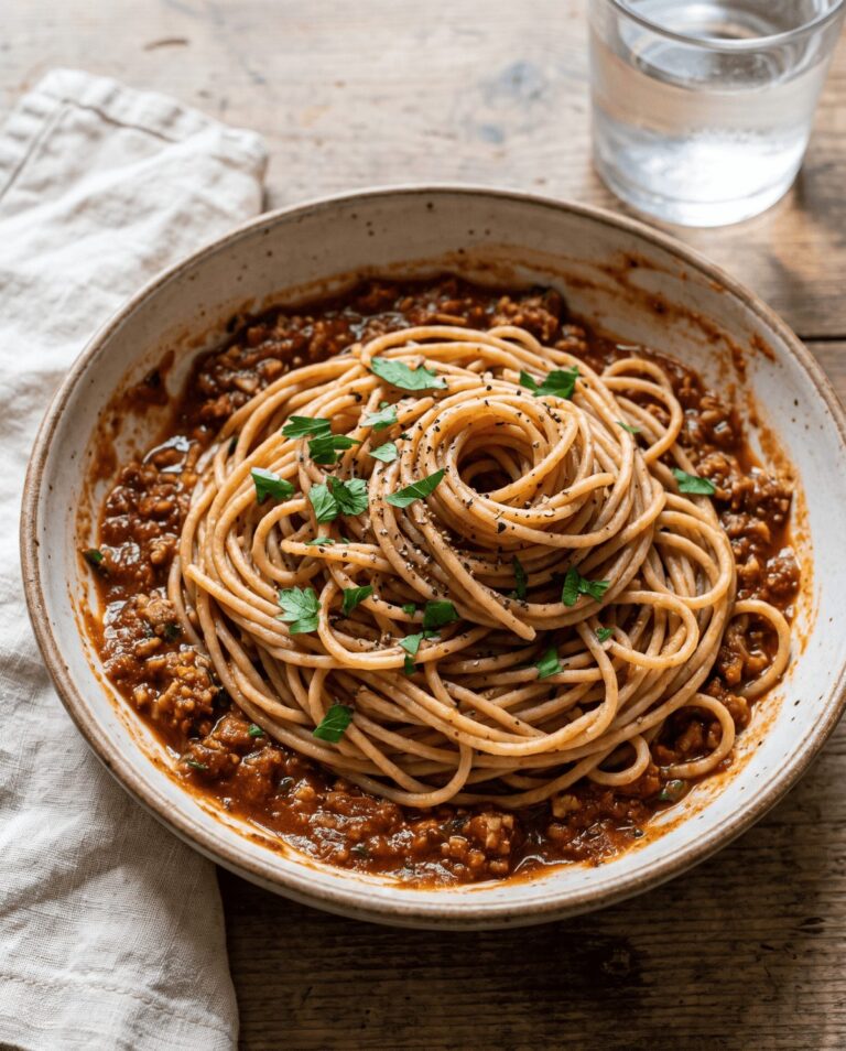 Sonnenblumenhack-Ragù