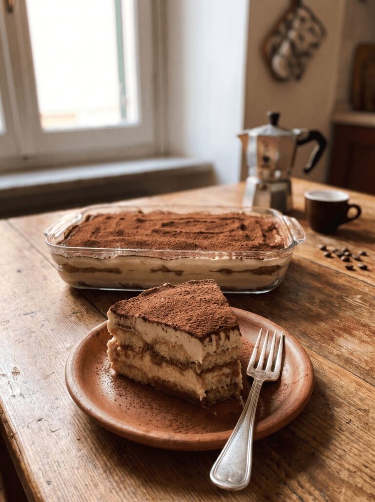 Veganes Tiramisu